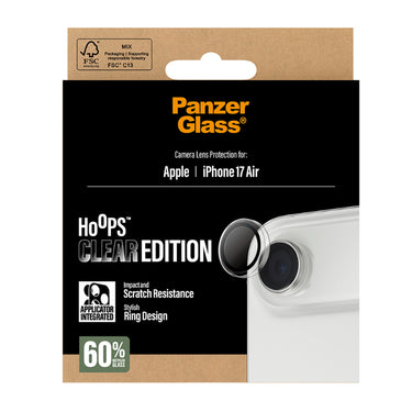PanzerGlass Hoops Lens Protector for iPhone Air - Clear